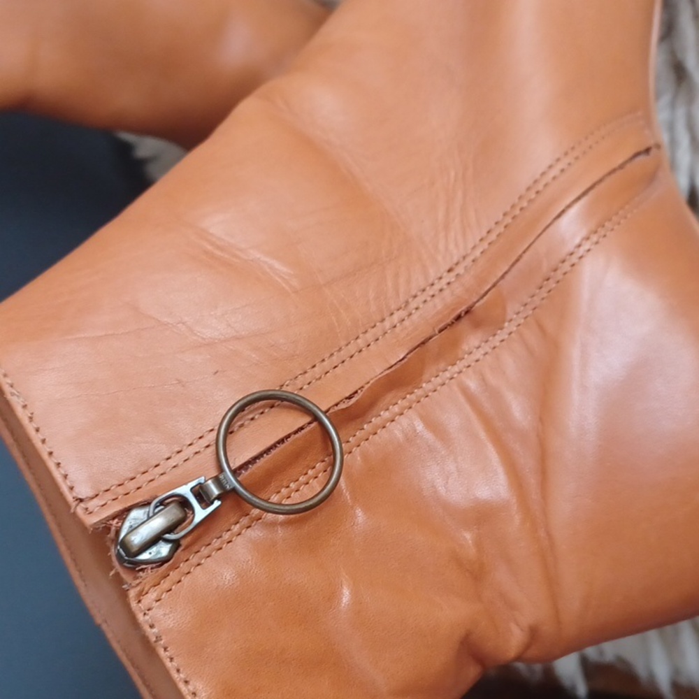 Able Leather Booties - image 6